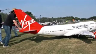 Virgin Atlantic Boeing 747 RC made by Rainer Kamitz