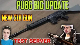 NEW SNIPER *SLR* POWER - Shroud and Chad win DUO FPP [TEST SERVER] -PUBG HIGHLIGHTS TOP 1 #94