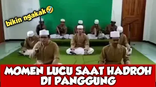 KUMPULAN MOMEN HADROH LUCU BIKIN NGAKAK!! SAMPAI KESETRUM - VTEAM