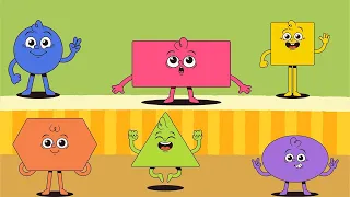 Shapes All Around | Shapes Song | Learning Shapes for children | Kids Song | English for Kids