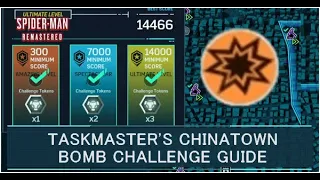 Taskmaster Chinatown Bomb Challenge Tokens Guide | Spider Man Remastered