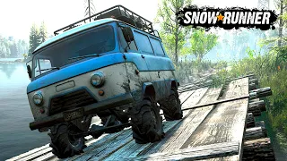 15 CARROS PARA RESGATAR em um só MAPA! - SnowRunner In The Village #1