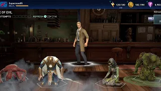 [Free to play: Injustice 2 Mobile] - Solo Raid Taste of Evil Normal Tier 5 Sub-Bosses clear