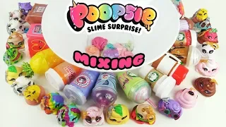 Poopsie Slime Surprise MIXING ENTIRE COLLECTION + Unicorn Slime