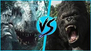 King Kong VS Indominus Rex | BATTLE ARENA | Godzilla VS Kong | Jurassic World