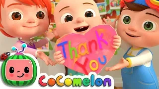 Thank You Song | CoComelon Nursery Rhymes & Kids Songs