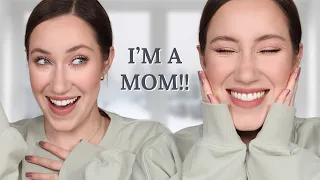 I'm BACK and I'm a MOM!!! 😭 (GRWM update)