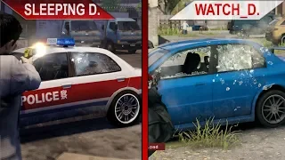 THE BIG Sleeping Dogs vs. WATCH DOGS SBS COMPARISON | PC | ULTRA