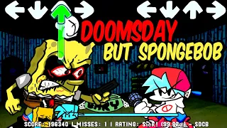Friday Night Funkin vs Doomsday but Spongebob - Red Mist Sponge bob cover FNF mod