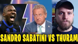 SANDRO SABATINI VS THURAM: LA SMERDATA DELL'ANNO?? SABATINI CHIACCHIERA E POI FA IL PERMALOSO!!