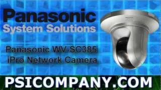 Panasonic WV-SC385 Network Camera: Videoture