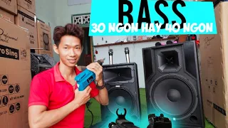 So Sánh Bass 30 - 40 ,  Khác và giống nhau ở điểm nào ? Đừng hiểu lầm Bass 40 Công Suất lớn hơn 30 .