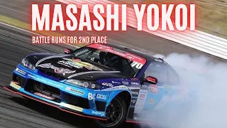 Masashi YOKOI | Battle Runs For 2nd Place | D1 Grand Prix 2022 | Round 1 (Fuji Speedway)