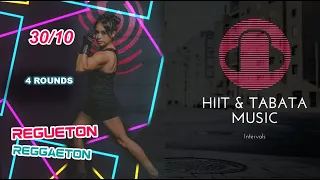 🔥Hiit intervalos 30/10 regueton, 30/10 MUSICA LATINA🔥