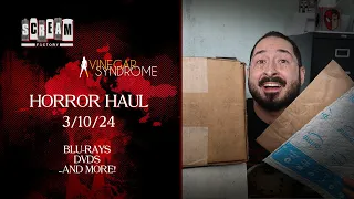 Horror Haul and Unboxing: 3/10/24 | Scream Factory, Vinegar Syndrome, and more!