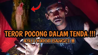 Camping horor‼️HUJAN DERAS DIHUTAN ANGKER DIGANGGU MAHKLUK HALUS SEMALAMAN