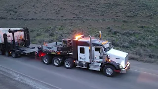 Mining Drill Body - 330,000LB Superload - Barco Trucking LLC. Truck #33