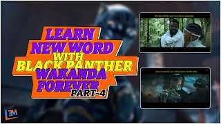 LEARN ENGLISH with Black Panther: Wakanda Forever | Black panther Entry • Queen Ramonda funeral