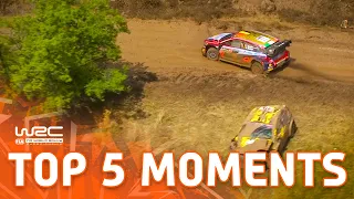 Top 5 Moments | WRC EKO Acropolis Rally Greece 2023