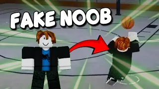 they thought I was a NOOB... (Roblox Basketball Legends)