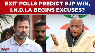 I.N.D.I.A Rejects Exit Poll, Makes Excuses & Demands As Exit Poll Predicts Massive Victory For BJP