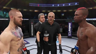 Conor McGregor vs. Marc Diakiese (EA Sports UFC 3) - CPU vs. CPU (Difficulty - Legend)