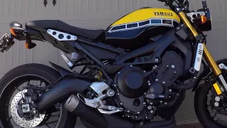 XSR 900 SC-Project vs Stock Exhaust sound
