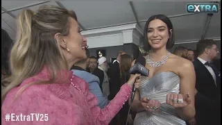 Dua Lipa Dishes on Grammys, Valentine’s Day, and More