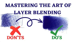 Master Layer Blending with Only Your Ballpoint Pen: Tips