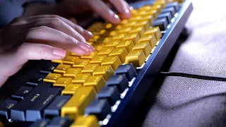ASMR 10 Lubed Keyboards with Fast Typing for Studying, Works, Relaxing🌞(Custom Keyboards, 4K)