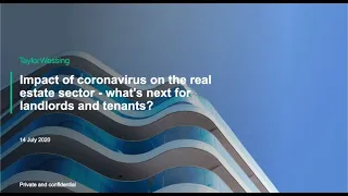 Impact of coronavirus on the real estate sector – what's next for landlords and tenants?