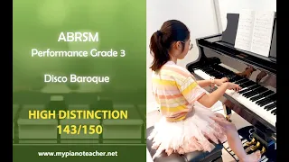 Disco Baroque | Alan Bullard | ABRSM 2021-2022 C:1 Grade 3 high distinction [143]