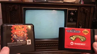 Testing Sega Genesis games I got from eBay