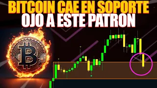 BITCOIN BAJANDO AL SOPORTE IMPORTANTE DE 4H | PRONOSTICO BITCOIN HOY ESPAÑOL