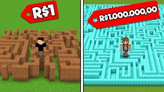 CONSTRUÇÃO de NOOB Vs PRO no Minecraft - O FILME