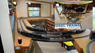 The New O Gauge Layout is Live & Operational!