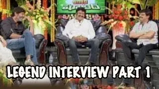 Legend Movie Team Exclusive Interview P1 - Balakrishna, Jagapathi Babu, Boyapati | Silly Monks