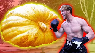 LOGAN PAUL VS. THE WORLD’S BIGGEST PUMPKIN!