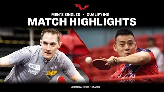 Chen Chien An vs Cedric Nuytinck | MS Qual | Singapore Smash 2023