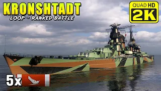 Cruiser Kronshtadt - kraken in gold ranked battles