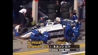 Formula 1 Pit Stops Evolution