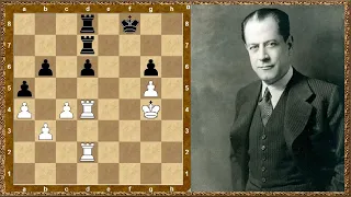 Шахматы. Изучаем ладейный эндшпиль. Хосе Рауль Капабланка - Милан Видмар, Нью Йорк 1927