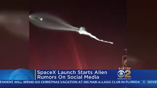 SpaceX Launch Sparks UFO Rumors On Social Media