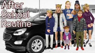 After school/night routine with 6 kids SIMS FREEPLAY