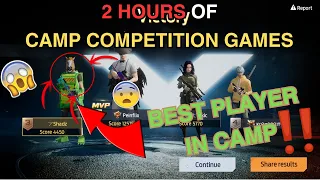 UNDAWN | 2 Hours of Camp Competition Games (PRO TEAMWORK😱🔥)