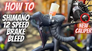 *EASY* HOW TO BLEED SHIMANO 12 SPEED ROAD HYDRALIC BRAKES (105, ULTEGRA, DURA ACE) 7100, 8170, 9200