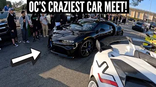 THIS WAS OC'S CRAZIEST MEET! Chazzy Presents JDM vs Exotics Meet 5/25/24 @abc.garage