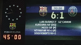 Барселона 6:1 ПСЖ.  Лучший матч в истории ЛЧ