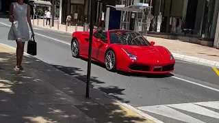 Car spotting 📍 Monaco | Bugattis, Ferraris, Lambos