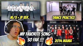 BTS Boy In Luv (상남자) MV + JP Ver. + 비하인드 + 댄스연습 + MAMA 2014 | 반응 !!!